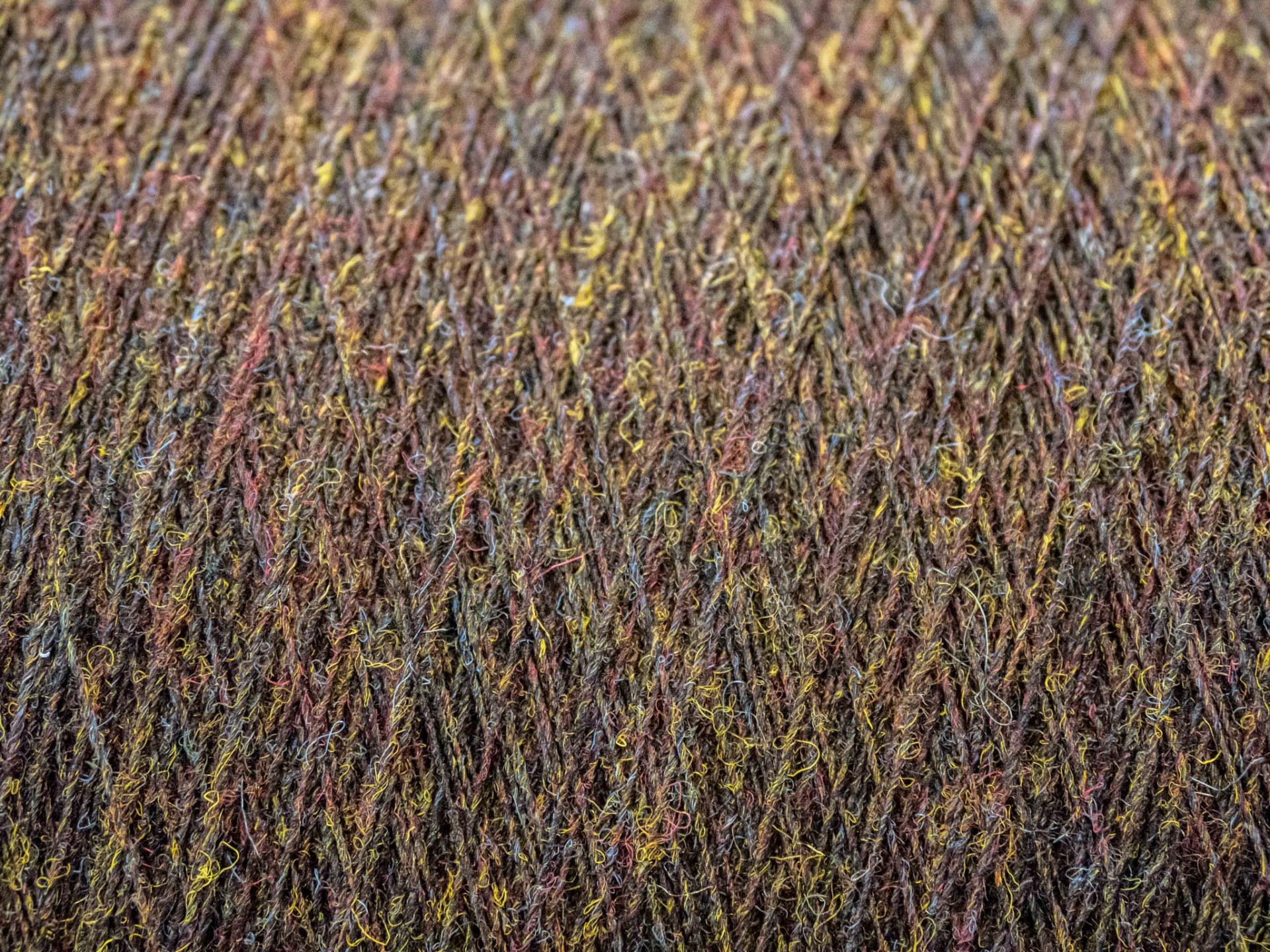 Harris tweed hills close up