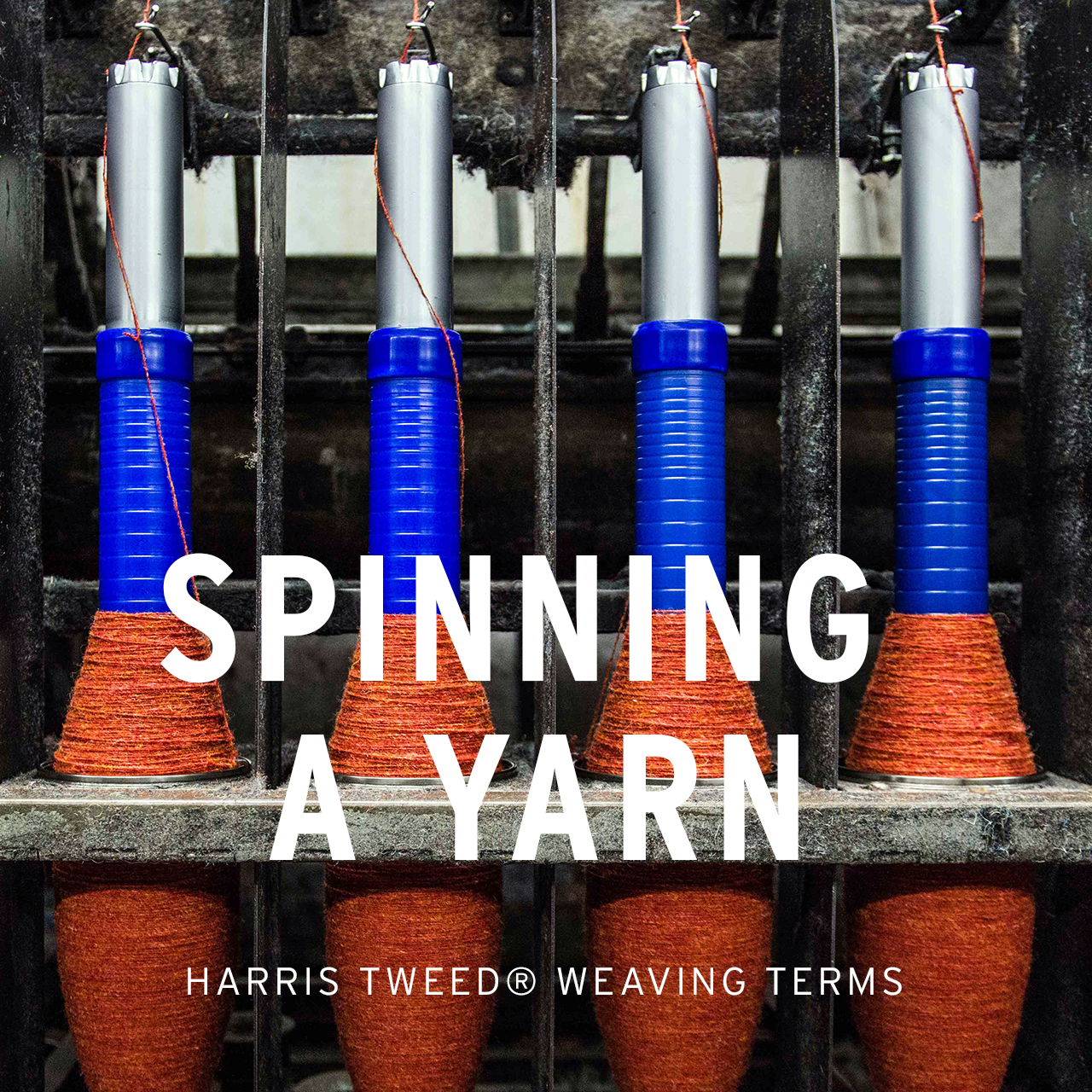 Harris Tweed terms spinning