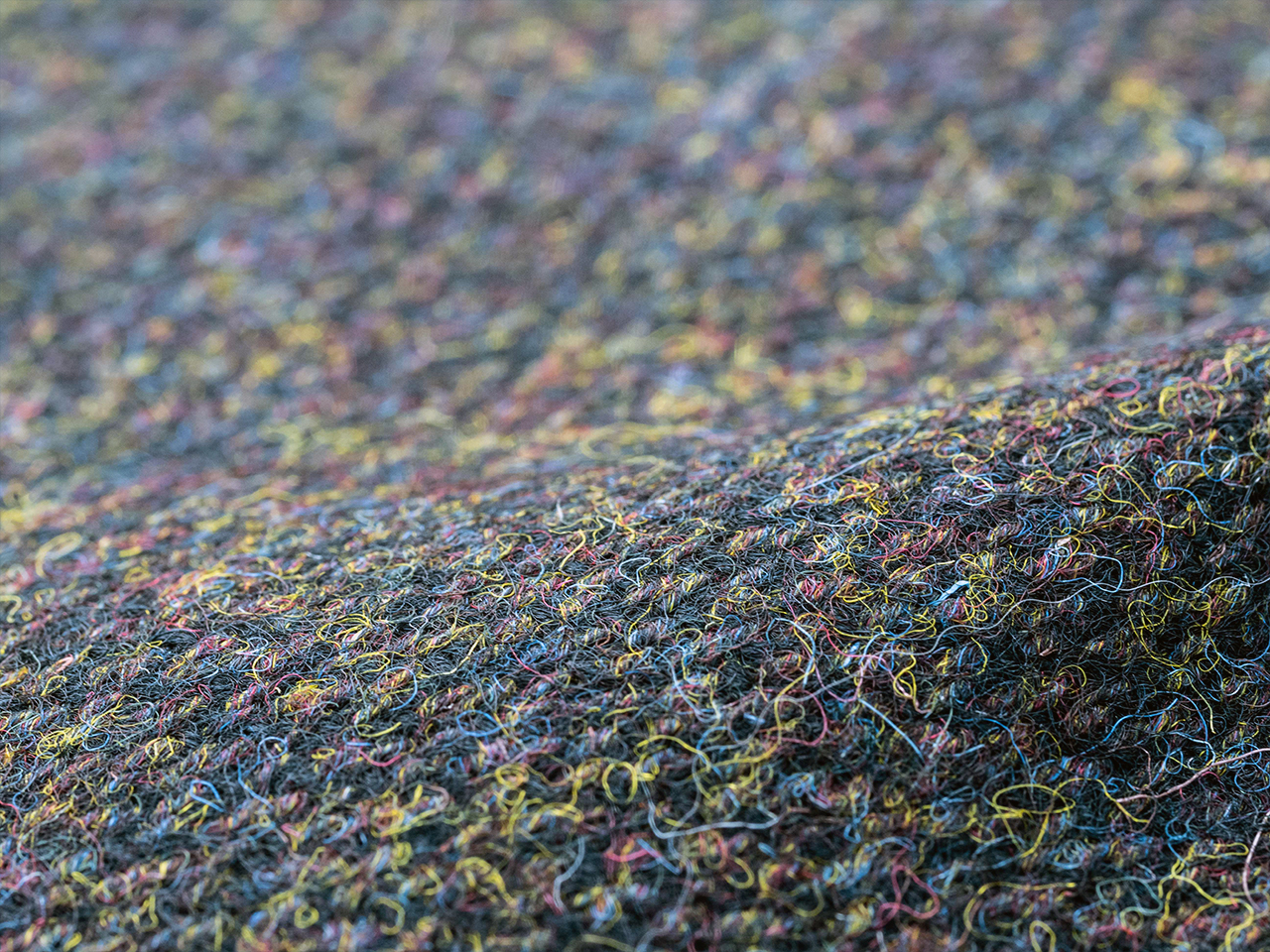 Harris tweed luskentyre sunset cloth